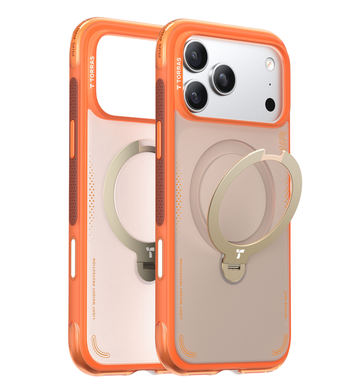 Torras Ostand Q3 Air for iPhone 17 Pro Max - Cosmic Orange #color_cosmic-orange
