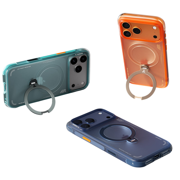 Torras Ostand Q3 Air for iPhone 17 Pro Max - Cosmic Orange #color_cosmic-orange