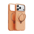 TORRAS Ostand Spin Silicone MagSafe Case for iPhone 17 Pro & Pro Max - Energy Orange #color_energy-orange
