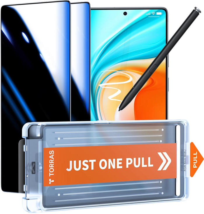 Torras Privacy Screen Protector for Samsung S25 Ultra - 1 Pack