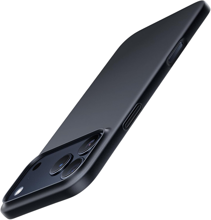 TORRAS SlimFit MagSafe Black Case for iPhone 17 Pro / Pro Max / Air