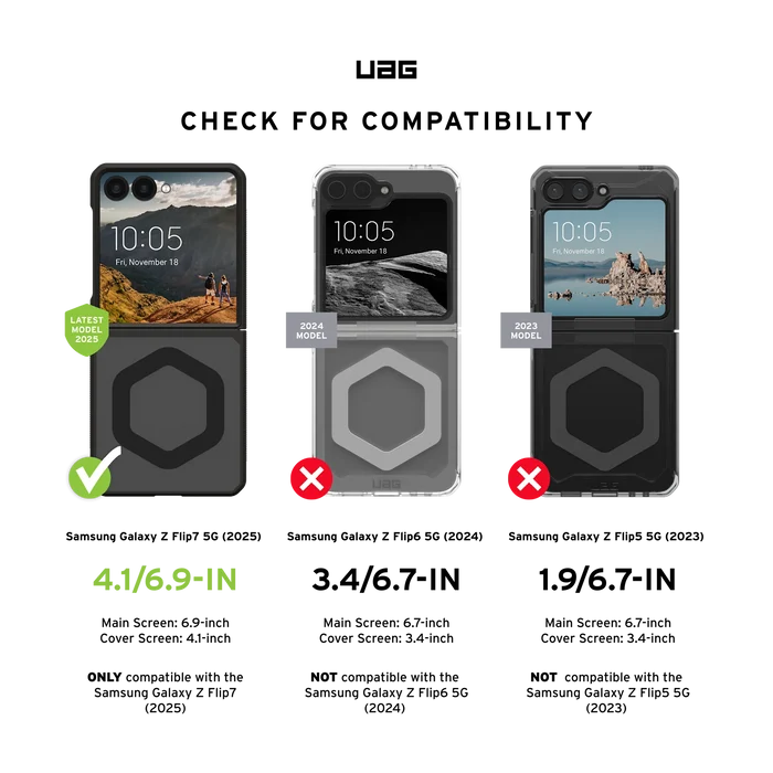 UAG Mouve Case for Samsung Galaxy Z Flip7