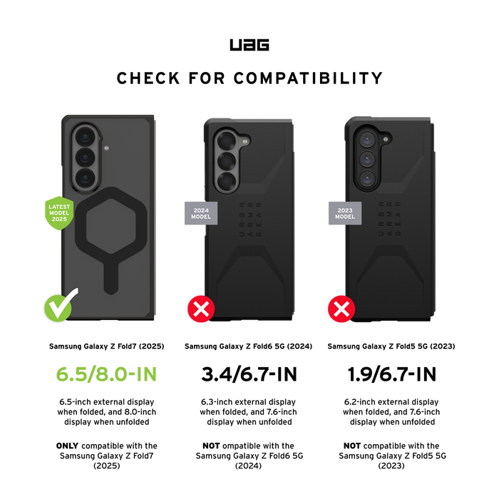 UAG Mouve Case for Samsung Galaxy Z Fold7
