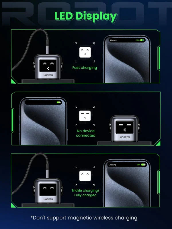 Ugreen Nexode RG 65W USB C GaN Charger (Black)