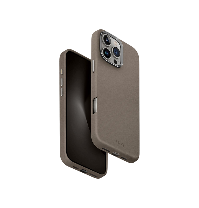 Uniq Lyden Premium Leatherette Case for iPhone 16 Pro Max