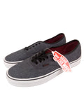 Vans Authentic Micro Grid Suiting Black Mens Size 9.5 Shoes