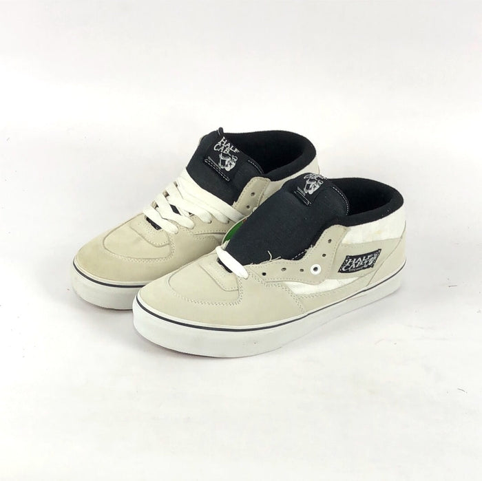 Vans Half Cab (Checkered Jacquard) White US Mens Size 9 Shoes