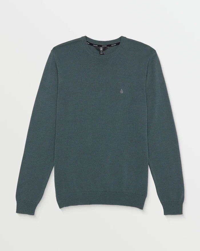 Volcom Uperstand Dark Slate Crewneck Sweater