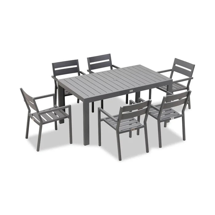 Harmonia Living WeatherX Cover For Large Rectangular Dining Set-Up To 120" 2