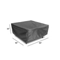 Harmonia Living WeatherX Cover For Square Dining Set-Up To 94" 1