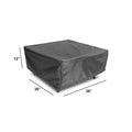 Harmonia Living WeatherX Furniture Cover-Square Coffee Table 1