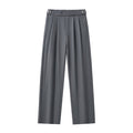 Wellington Side-Tab Trousers GREY