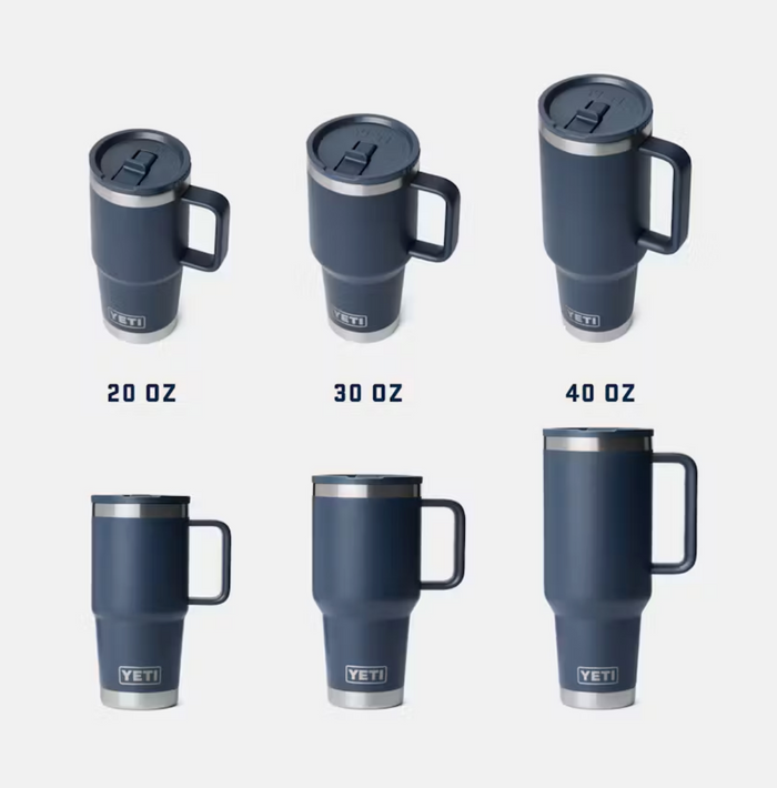 Yeti Rambler 30 oz Straw Travel Mug Cape Taupe