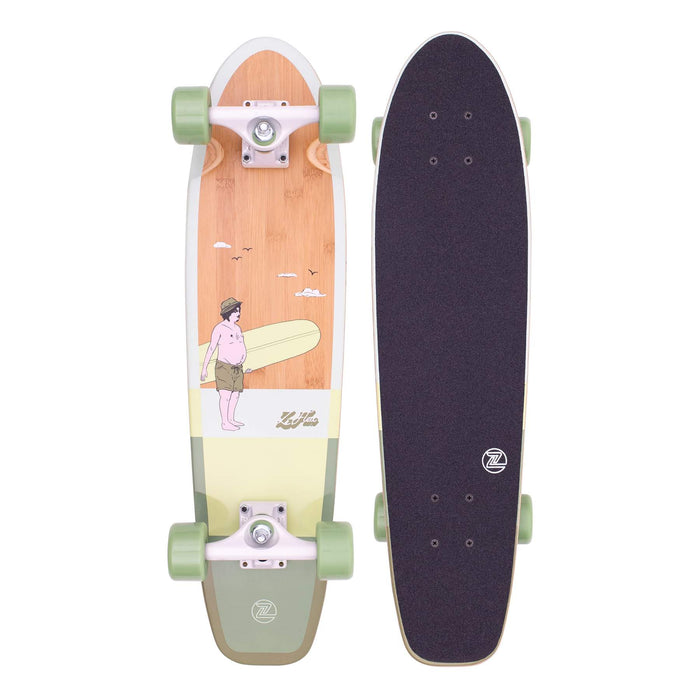 Z Flex Bamboo 29" Cruiser Complete Skateboard