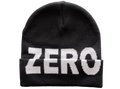Zero Army Knit Fold Black Beanie