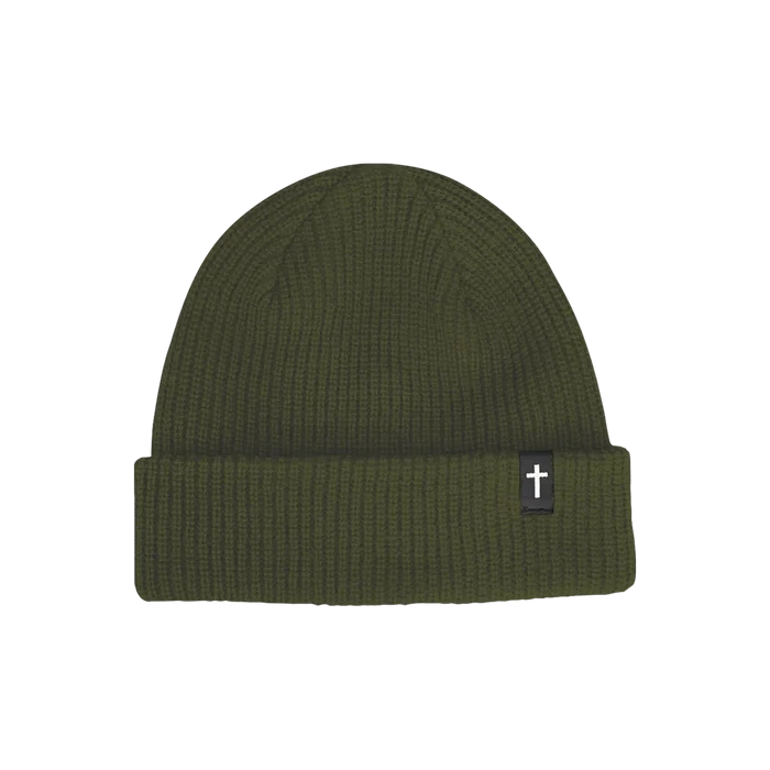 Zero Jamie Thomas Signature Cross Olive Beanie